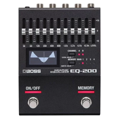 Boss EQ-200 Цифровая педаль графический эквалайзер купить в Москве